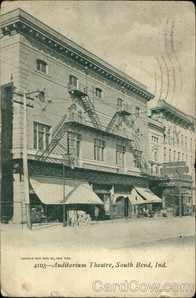 Street View of Auditorium Theatre South Bend Indiana