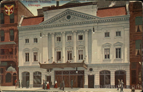 Street View of Princess Theatre Chicago Illinois