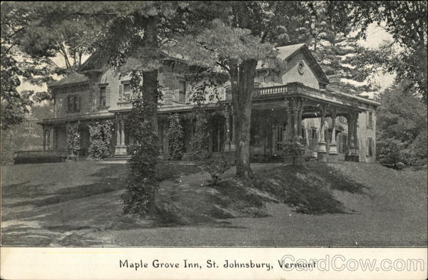 Maple Grove Inn St. Johnsbury Vermont