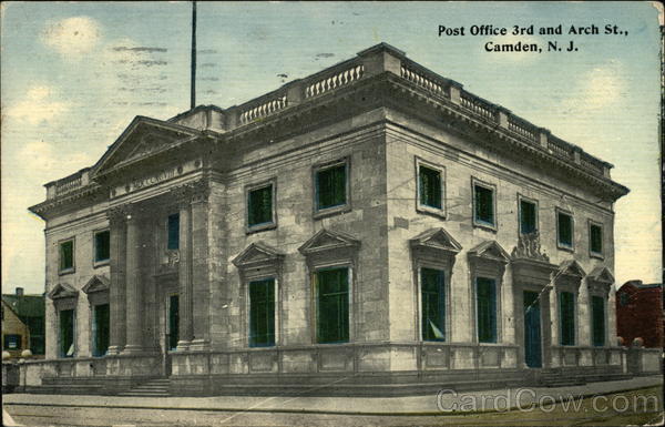 Post Office, 3rd and Arch Street Camden New Jersey