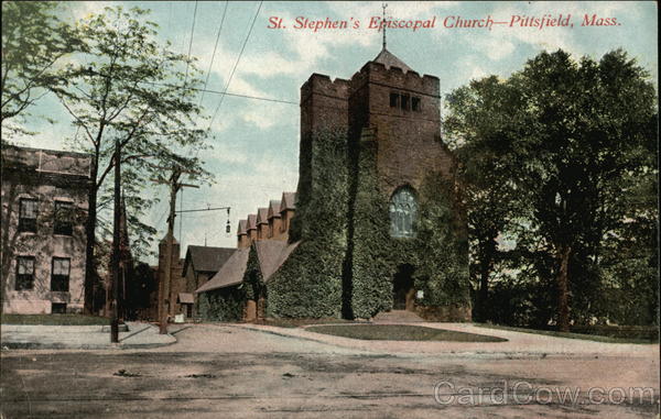 Street View of St Stephen's Episcopal Church Pittsfield Massachusetts