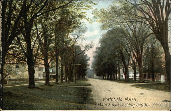 Main Street, Looking South Northfield Massachusetts