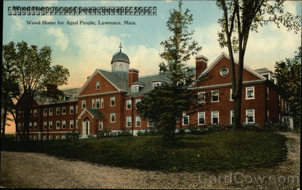 Wood Home for Aged People Lawrence Massachusetts