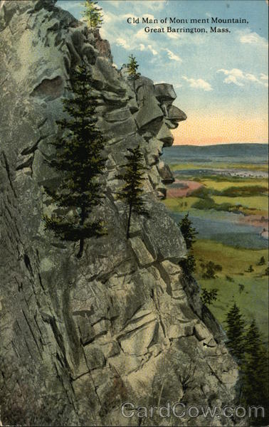 Old Man of Monument Mountain Great Barrington Massachusetts
