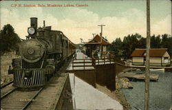 C.P.R. Station Bala, ON Canada Ontario Postcard Postcard