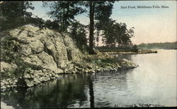 Spot Pond, Middlesex Fells Postcard