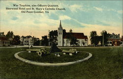 War Trophies Old Point Comfort, VA Postcard Postcard