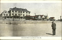 Hiawatha Hotel at Long Beach Postcard
