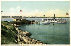Cushing Island Landing Postcard