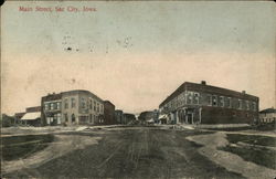 Main Street Sac City, IA Postcard Postcard