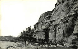 The REal Calico Rock Postcard