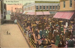 In the Gay Crowd Postcard