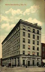 Marine Bank Building Erie, PA Postcard Postcard