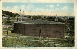 Oil Field Postcard