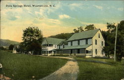 Dula Springs Hotel Weaverville, NC Postcard Postcard