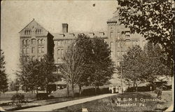 MSNS Gymnasium Mansfield, PA Postcard Postcard