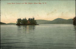 Little Mark Island and Mt. Major Postcard