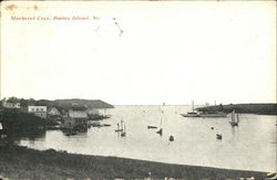 Water View at Mackerel Cove Bailey Island, ME Postcard Postcard