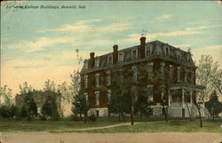 Lutheran College Buildings Seward, NE Postcard Postcard