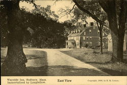 Wayside Inn - East View Postcard