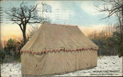 Washington's Marquee Valley Forge, PA Postcard Postcard