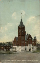 Jefferson County Court House Fairfield, IA Postcard Postcard