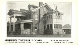 Modern Tourist Rooms Sioux City, IA Postcard Postcard