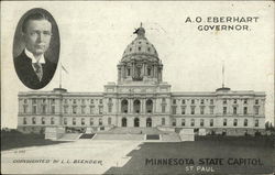 Minnesota State Capitol St. Paul, MN Postcard Postcard