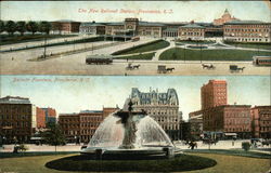 Views of Providence Rhode Island Postcard Postcard