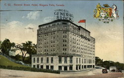 General Brock Hotel Niagara Falls, Canada Misc. Canada Postcard Postcard