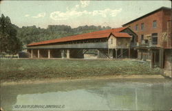 Old South Street Bridge Zanesville, OH Postcard Postcard