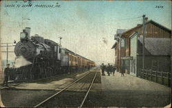 Santa Fe Depot Postcard