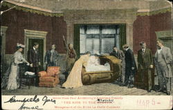 Scene From Paul Armstrong's American Comody, "The Heir to the Hurrah" Postcard