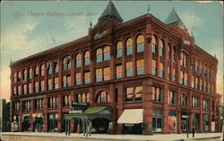 Oliver Theatre Building Lincoln, NE Postcard Postcard