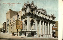 Willis Wood Theatre Kansas City, MO Postcard Postcard