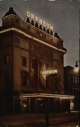 Orpheum Theatre Postcard Postcard