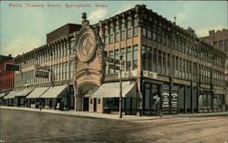 Poll's Theatre Block Postcard