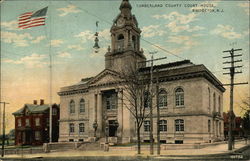 Cumberland County Court House Bridgeton, NJ Postcard Postcard