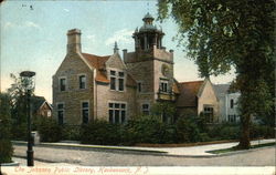 The Johnson Public Library Postcard