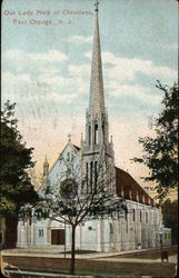 Our Lady Help of Christians East Orange, NJ Postcard Postcard