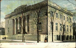 Free Public Library Postcard