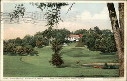 Holmesdale, once the home of Oliver Wendell Holmes Pittsfield, MA Postcard Postcard