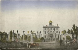 Lord Timothy Dexter Mansion Newburyport, MA Postcard Postcard