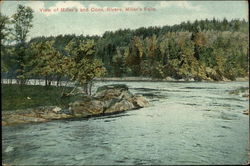 Miller's and Connecticut Rivers Postcard