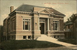 Public Library Postcard