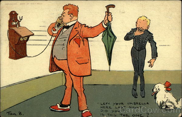 Left Your Umbrella Here Last Night Did You? Is This the One?