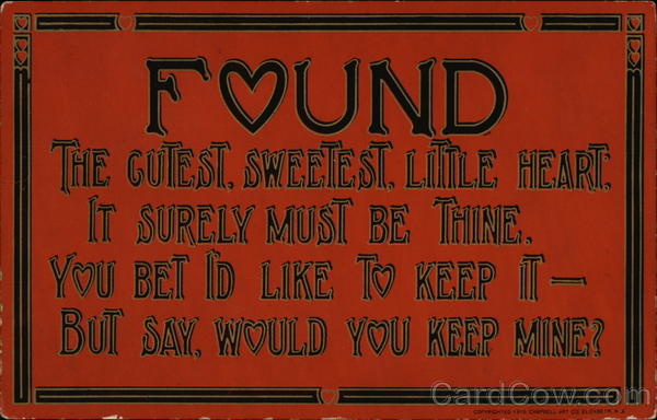 Found - The Cutest, Sweetest, Little Heart Hearts