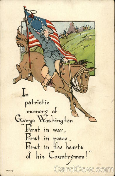In Patriotic Memoray of George Washington Presidents