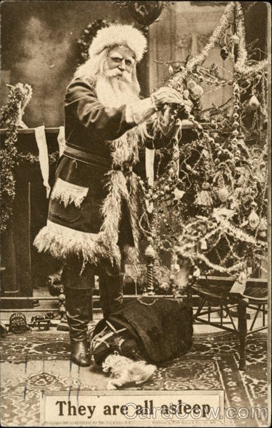 They are All Asleep Santa Claus