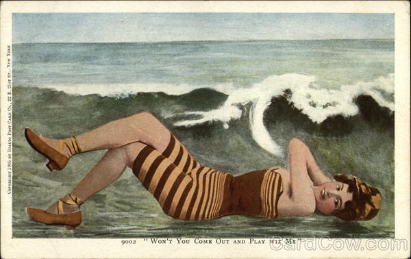 Won't You Come Out and Play With Me Swimsuits & Pinup